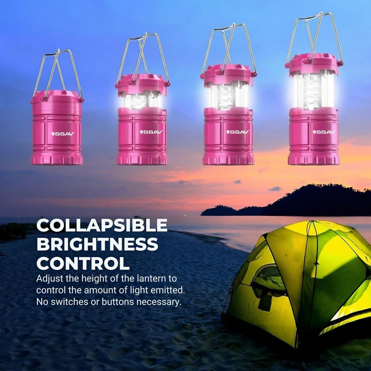 Rechargeable Magnetic Camping Lantern
