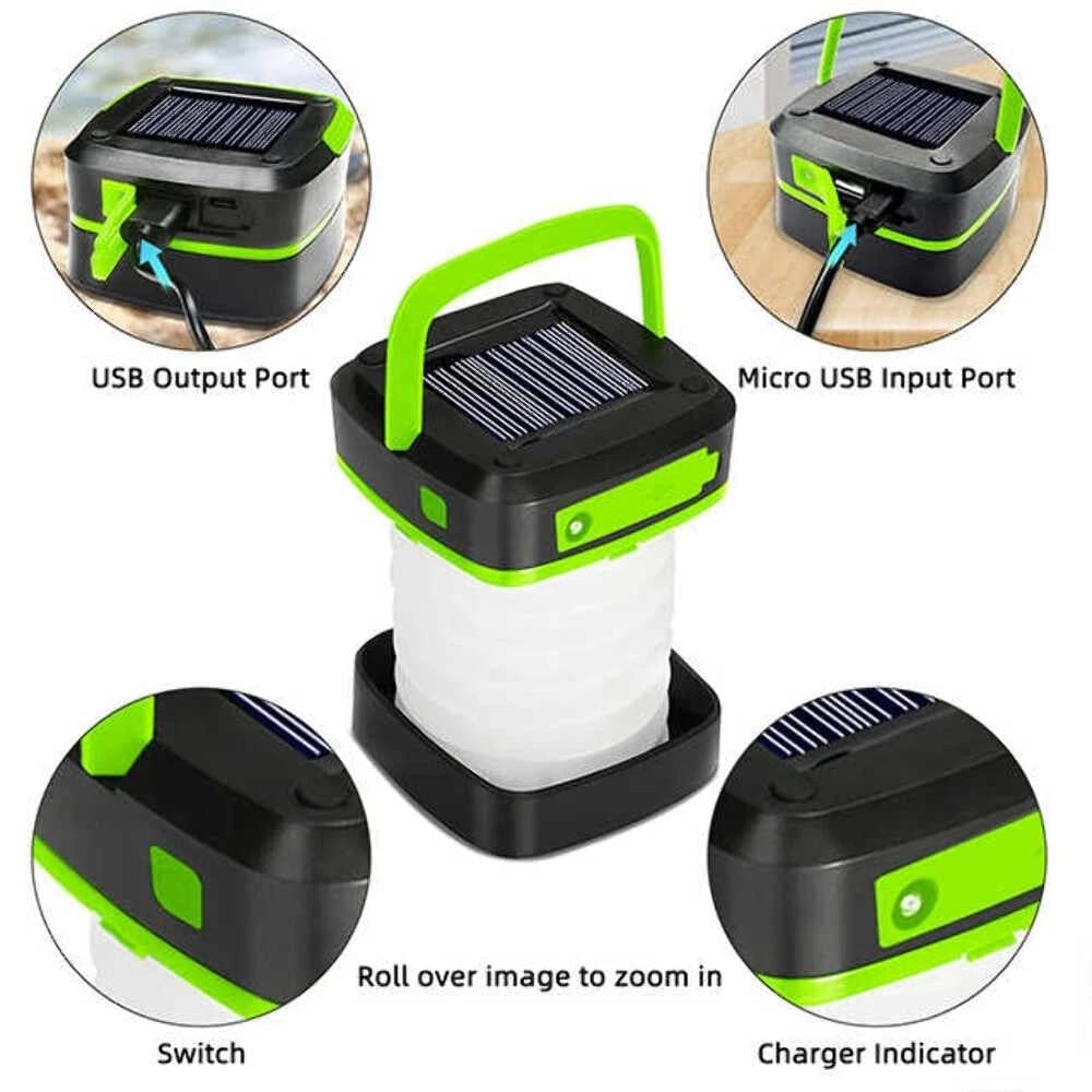Solar Camp Lantern & Power Bank