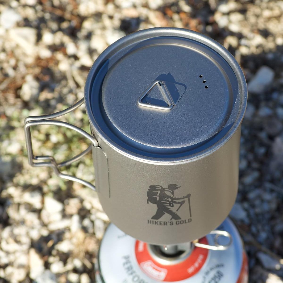 750Ml Titanium Backpacking Pot