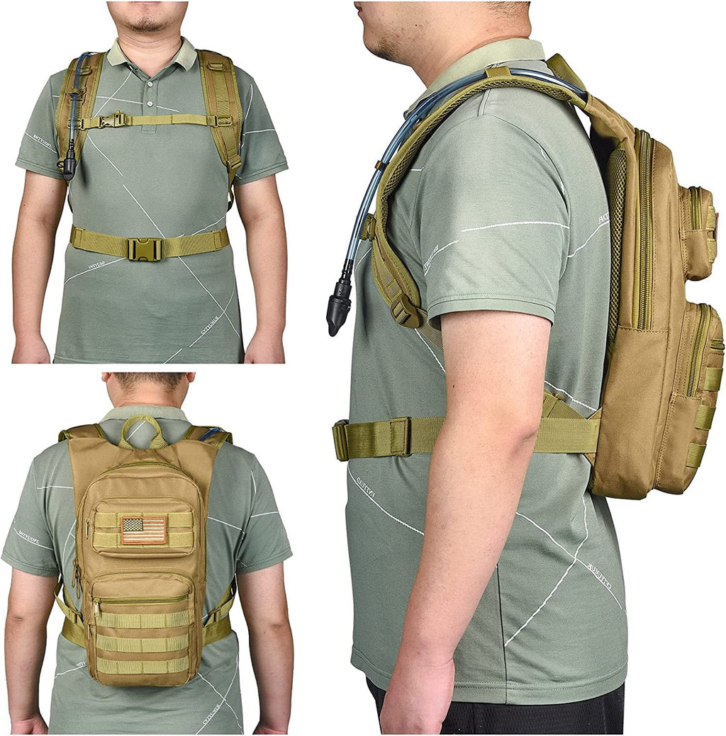 17L Hydration Backpack with 3L Water Bladder