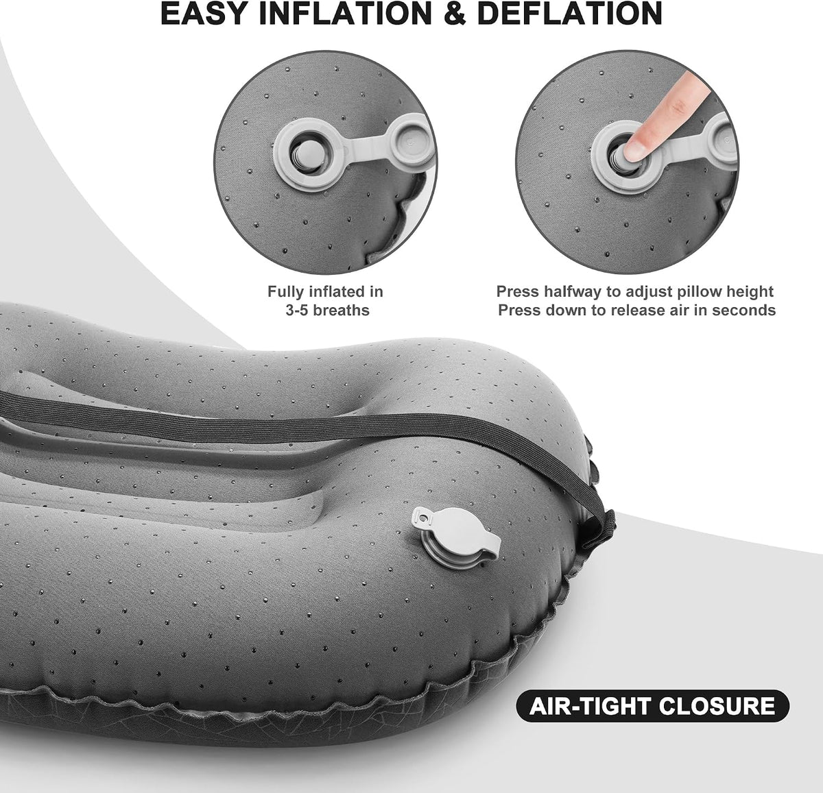 Ultralight Inflatable Camping Pillow