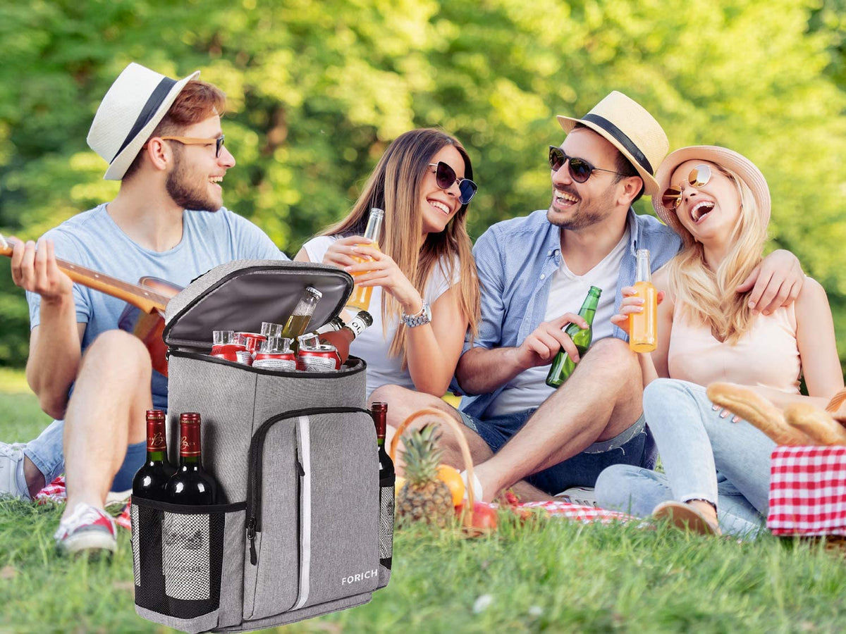 Leakproof Insulated Cooler Backpack - 30 Can