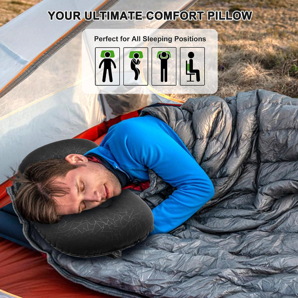 Ultralight Inflatable Camping Pillow