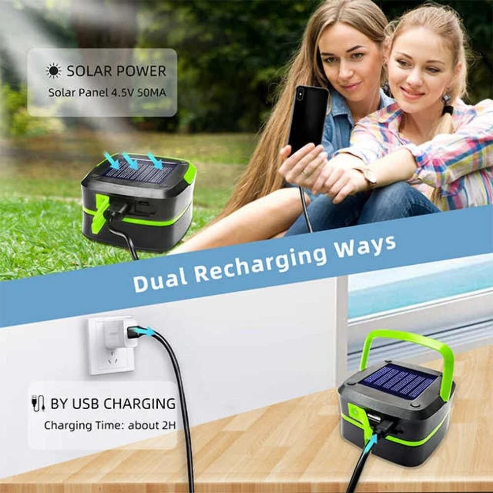 Solar Camp Lantern & Power Bank