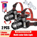Rechargeable Motion-Sensor LED Headlamp