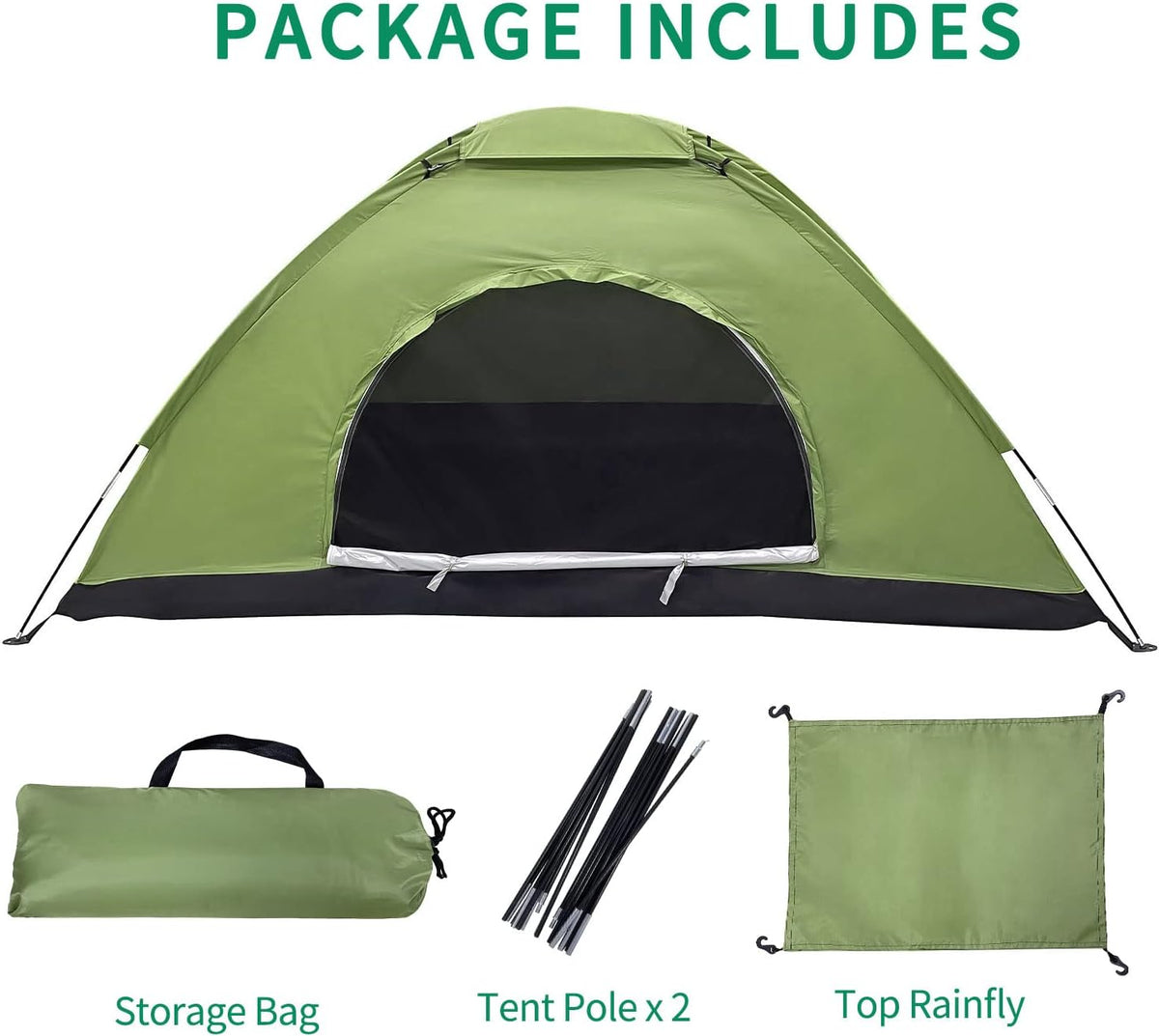 Camo Backpacking Tent