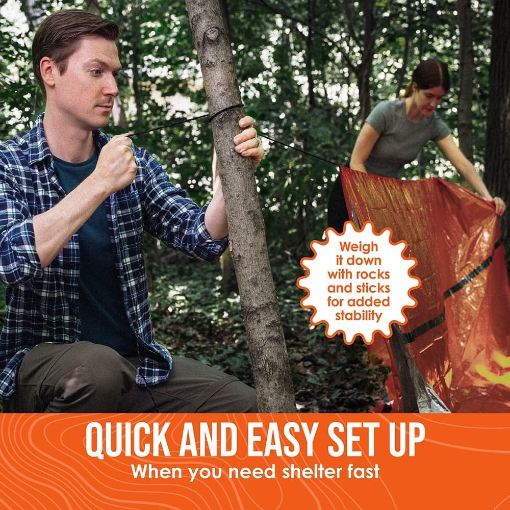 2-Person Emergency Tube Tent Shelter