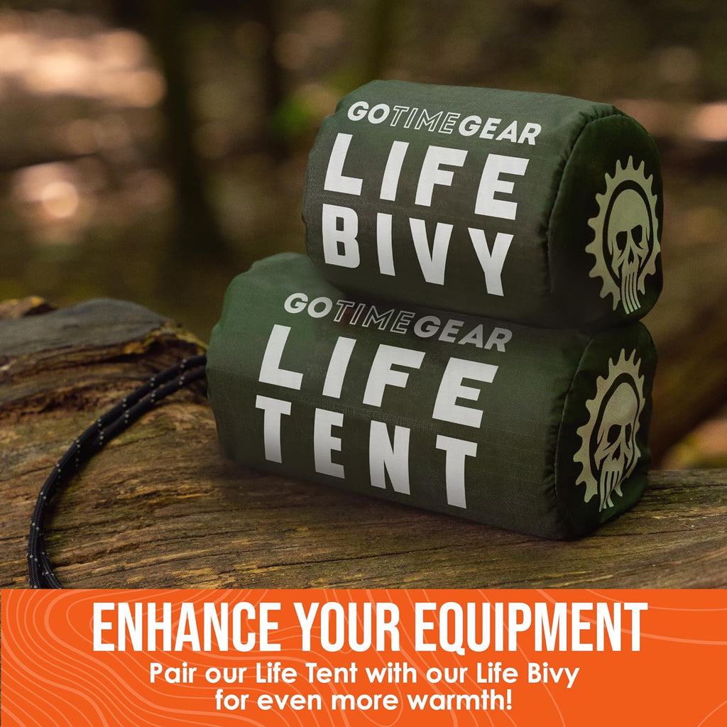 2-Person Emergency Tube Tent Shelter